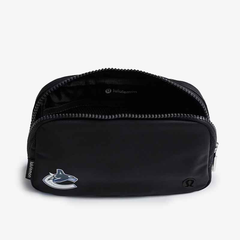 Vancouver Canucks x lululemon Everywhere Black Orca Belt Bag