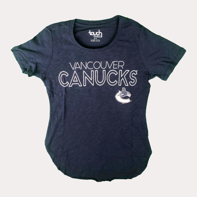 Vancouver Canucks Women&#39;s Touch Free Throw Orca T-Shirt