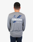 Vancouver Canucks Sportiqe Comfy Grey Longsleeve