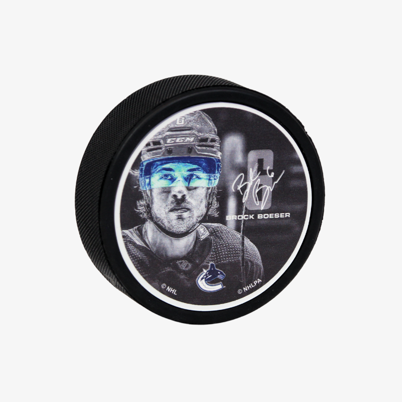Vancouver Canucks Neon Boeser Puck
