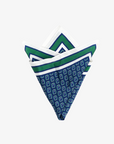 Vancouver Canucks 100% Silk Stick in Rink Pocket Squares