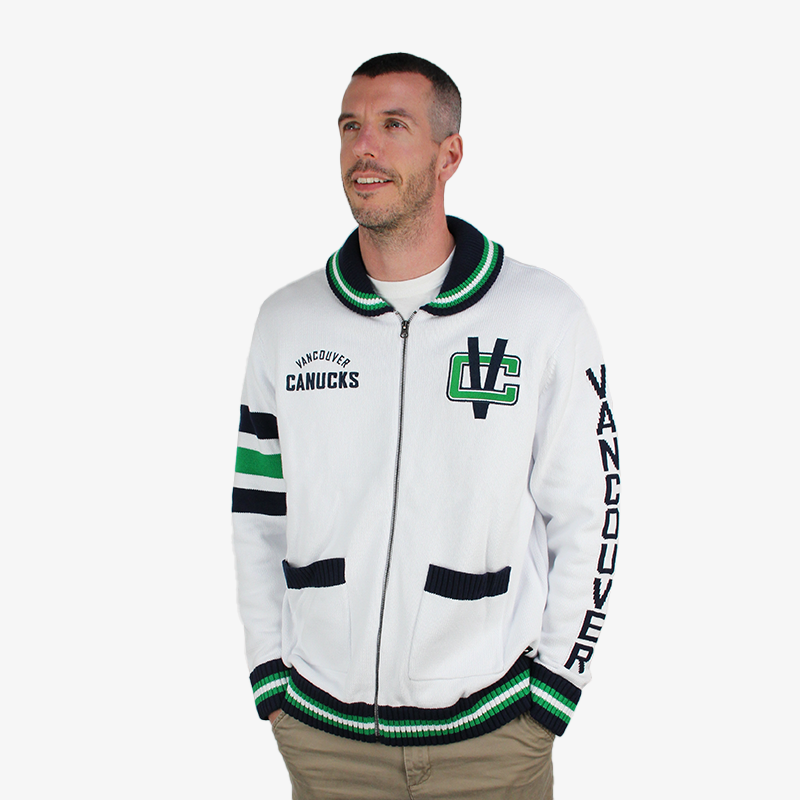 Vancouver Canucks Wild Collective Skate White Sweater