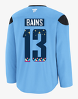 Vancouver Canucks Signed Bains Diwali Jersey