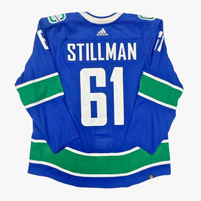Riley Stillman Home Set 2 Game Worn Jersey (2022-2023)