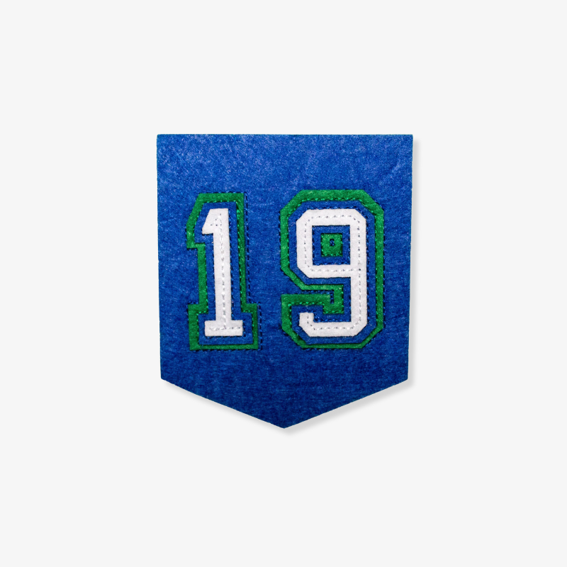 Vancouver Canucks 19 Banner Patch