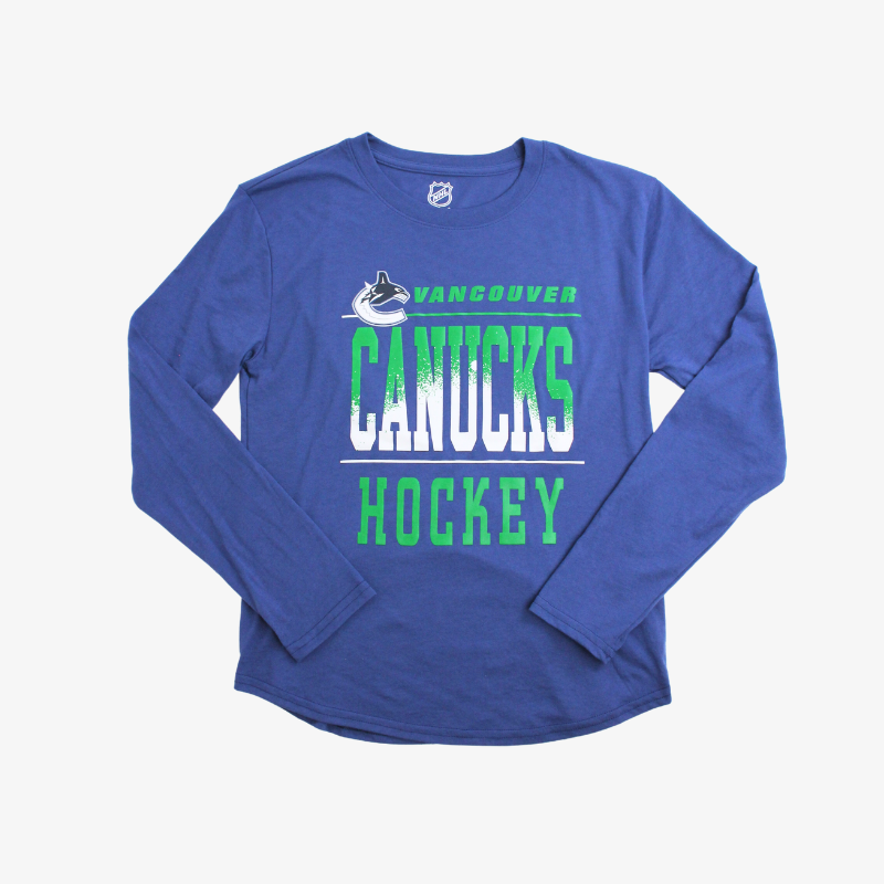 canucks long sleeve shirt