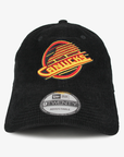 Vancouver Canucks New Era Black Corduroy 920 Skate Hat