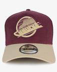 Vancouver Canucks New Era Maroon 940AF Skate Hat