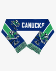 Abbotsford Canucks Johnny Canuck Green/White/Blue Scarf