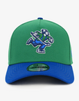 Abbotsford Canucks New Era 940 A-Frame Kelly Green/Blue Johnny Hat
