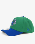 Abbotsford Canucks New Era 940 A-Frame Kelly Green/Blue Johnny Hat