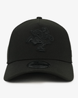 Abbotsford Canucks New Era 940 A-Frame Black On Black Johnny Hat