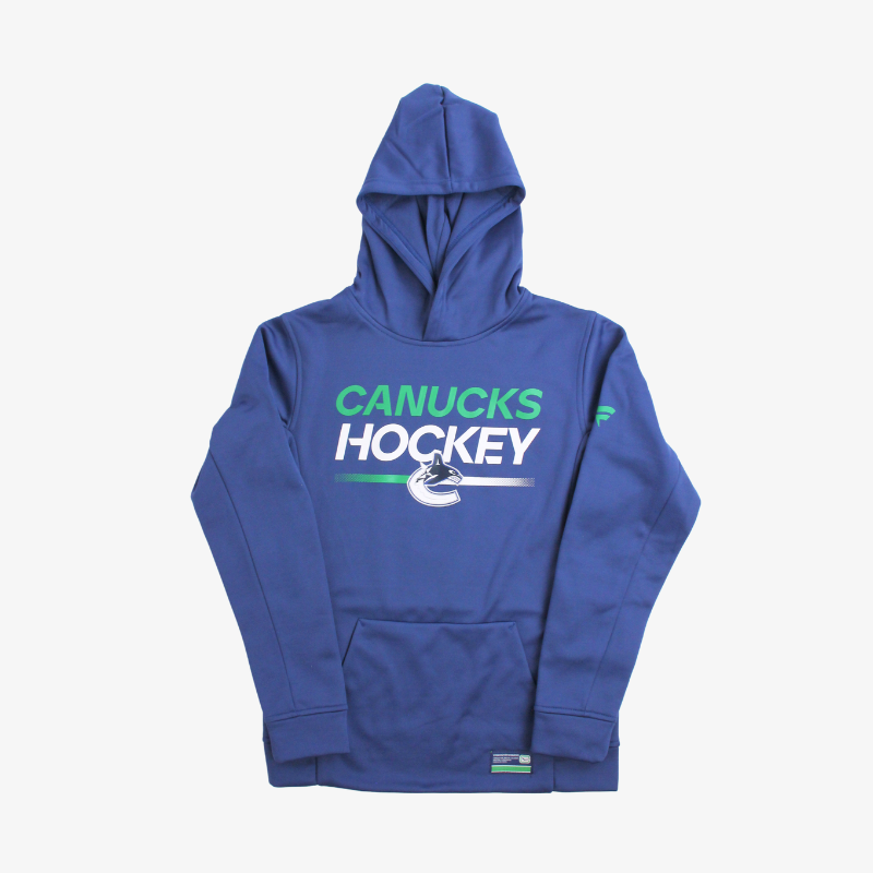 Vancouver Canucks Youth Authentic Pro Orca Hoodie