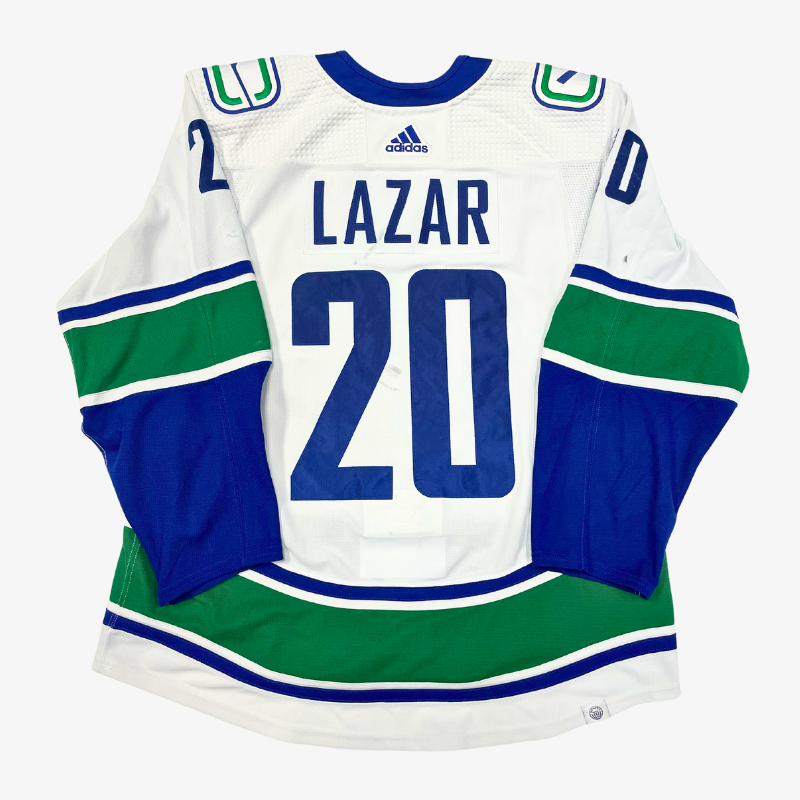 Vancouver canucks game best sale worn jersey