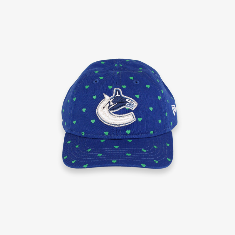 Vancouver Canucks New Era 920 Toddler Orca Hearts Adjustable Hat
