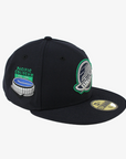 Vancouver Canucks New Era Pacific Coliseum 5950 All Navy Skate Fitted Hat