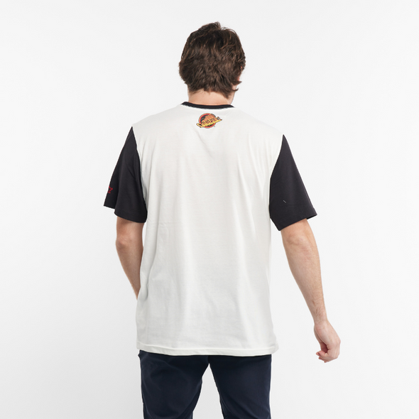 Vancouver Canucks Starter White Skate Tee