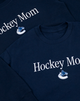 Vancouver Canucks Hockey Mom Navy Crewneck