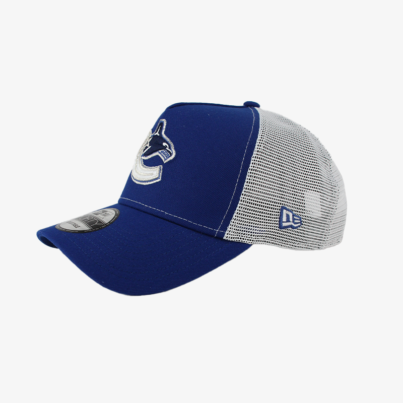 Vancouver Canucks Royal Blue 940 Orca Trucker Snapback