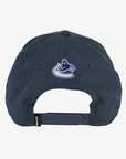 Vancouver Canucks Upside Blue Snapback Hat