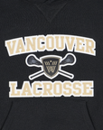 Vancouver Warriors Youth Black Lacrosse Hoodie