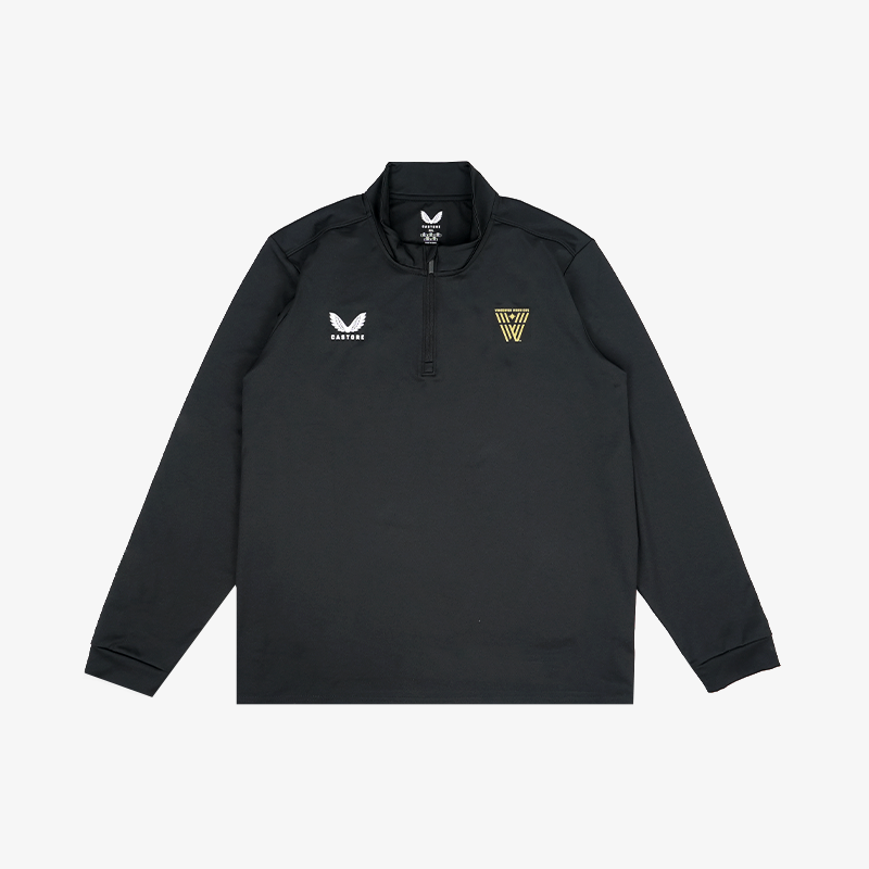 Vancouver Warriors Castore Black 1/4 Zip