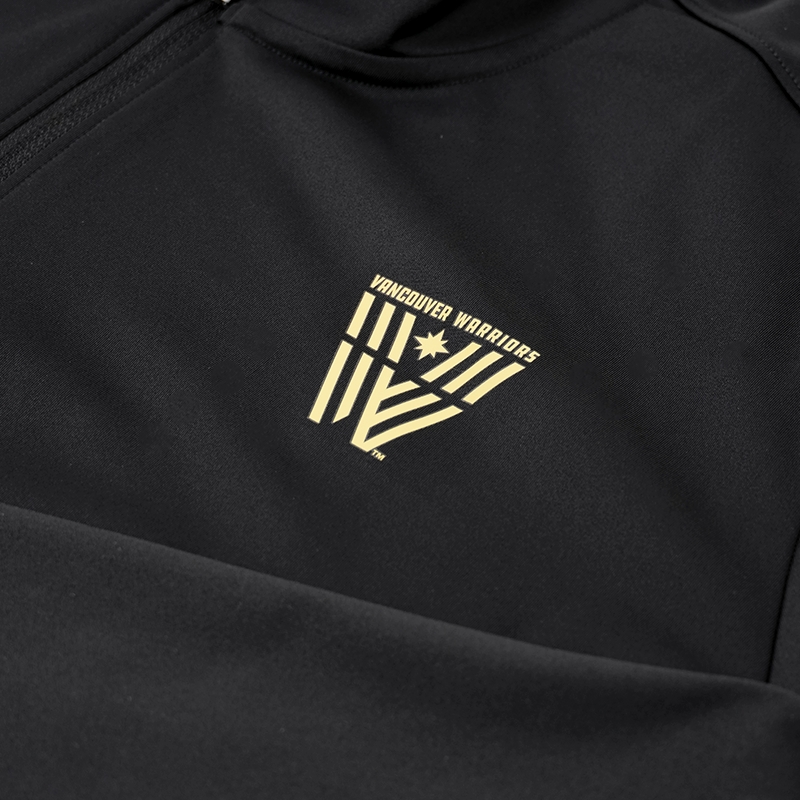 Vancouver Warriors Castore Black 1/4 Zip