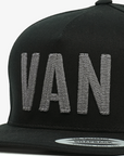 Vancouver Warriors Prodigy Mateo Chainstitch Black Hat