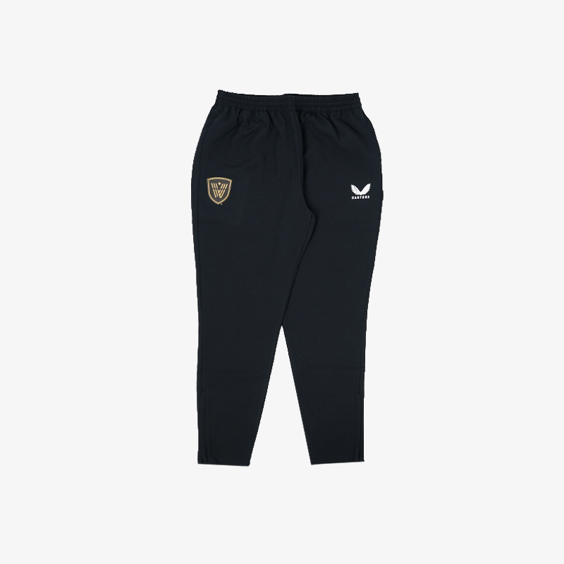 Vancouver Warriors Castore Shield Logo Black Track Pants