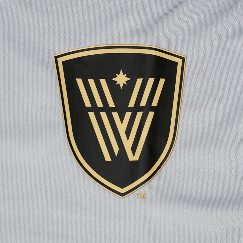 Vancouver Warriors Castore Training Shield Logo Grey T-Shirt