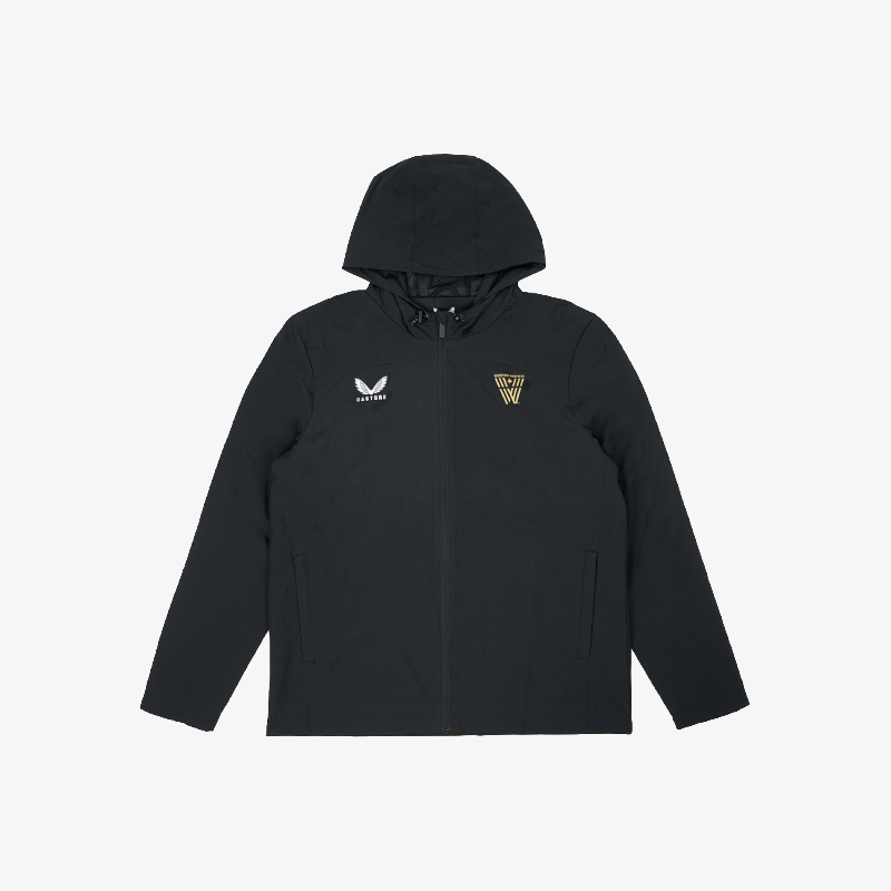 Vancouver Warriors Castore Black Rain Jacket