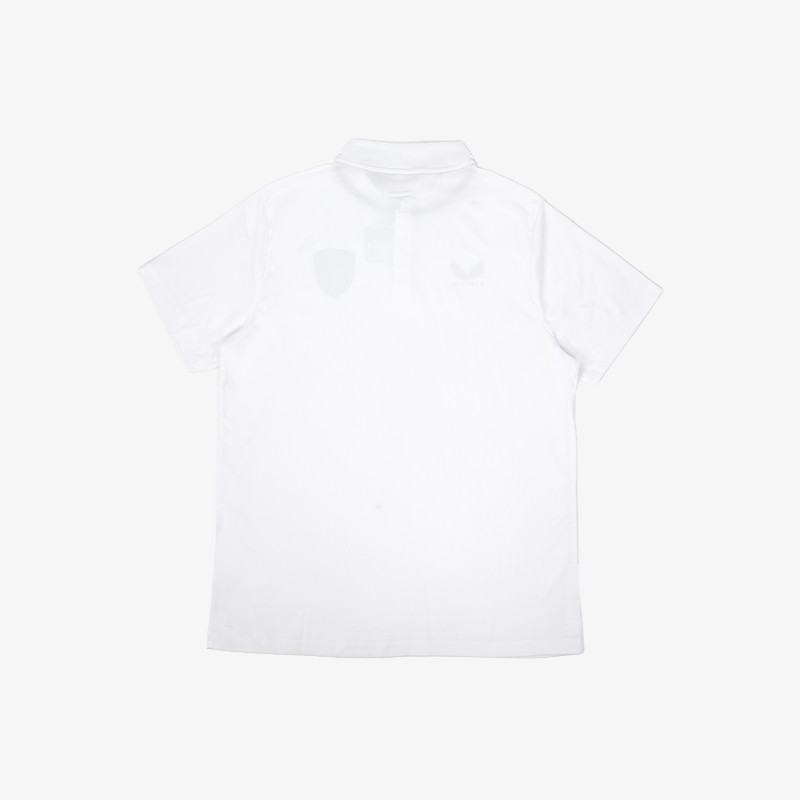 Vancouver Warriors Castore Training Shield Logo White Polo