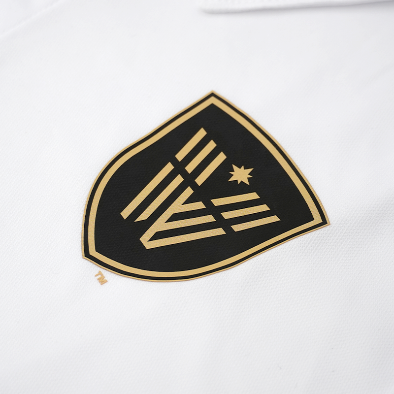Vancouver Warriors Castore Training Shield Logo White Polo