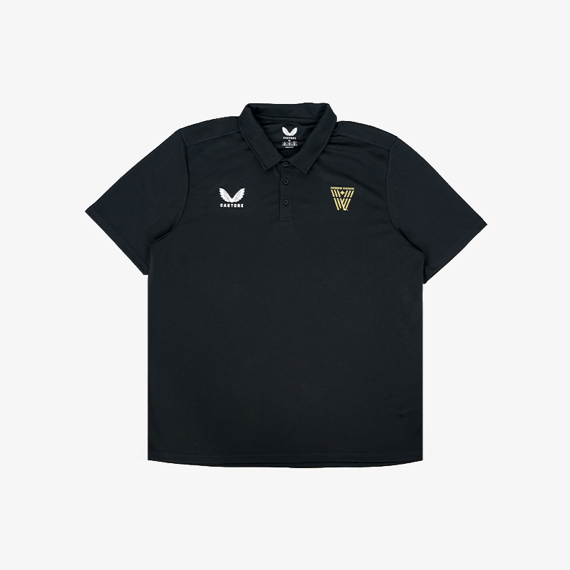 Vancouver Warriors Castore Poly Black Polo