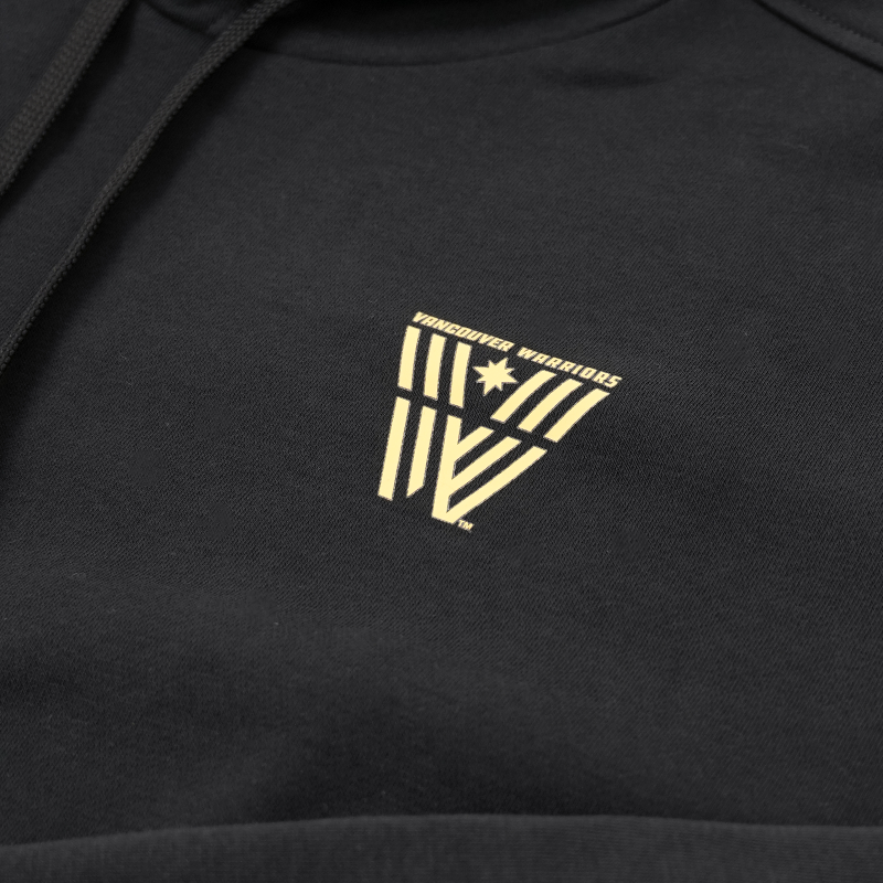 Vancouver Warriors Castore Cotton Rich Brushed Black Hoodie