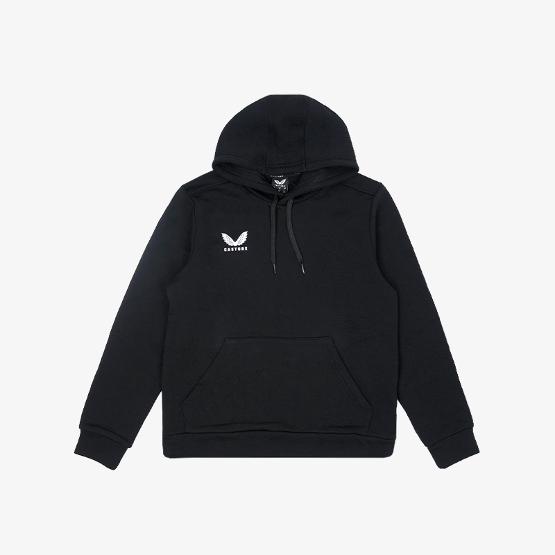 Vancouver Warriors Castore Women Cotton Rich Brushed Black No Logo Hoodie