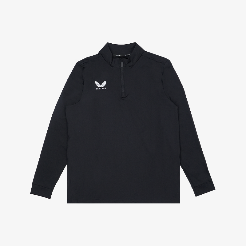 Vancouver Warriors Black No Logo 1/4 Zip