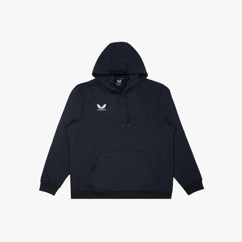 Vancouver Warriors Brushback Overhead Black No Logo Hoodie