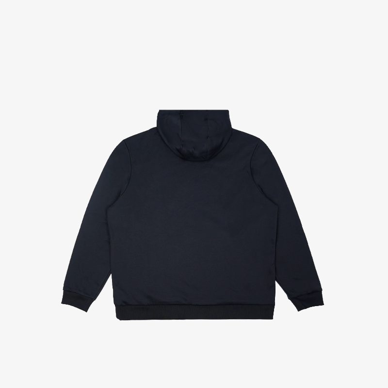 Vancouver Warriors Brushback Overhead Black No Logo Hoodie