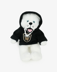 Vancouver Warriors 10" Happy Polar Bear with Black Hoodie