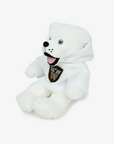 Vancouver Warriors 10" Happy Polar Bear with White Hoodie