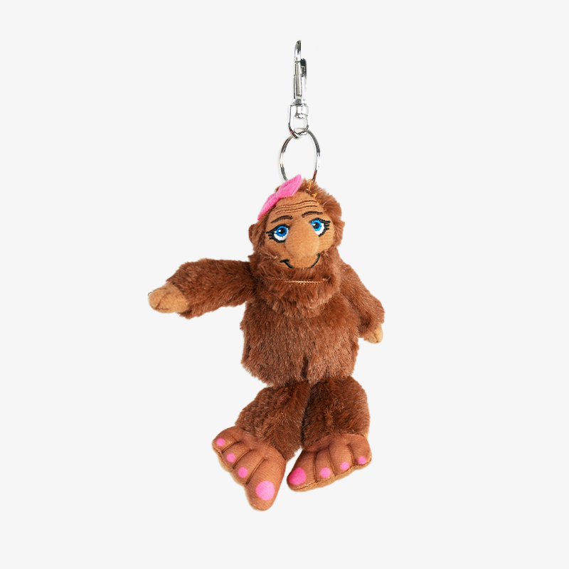 Vancouver Warriors Miss Bigfoot Shesquatch Keychain