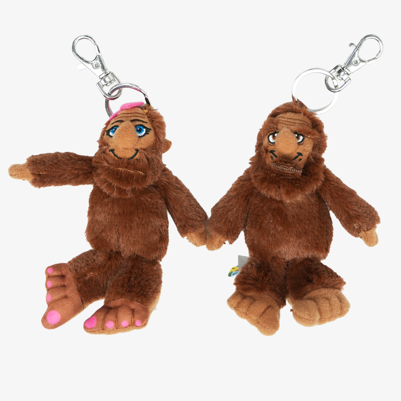Vancouver Warriors Miss Bigfoot Shesquatch Keychain