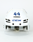 Kiefer Sherwood CCM Tacks X Used White Helmet