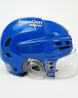 Used Cole CCM Super Tacks X Blue Helmet - Medium
