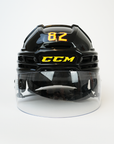 Used Cole CCM Super Tacks X Black Helmet - Medium