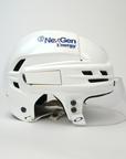 Used Cole CCM Super Tacks X White Helmet - Medium