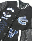 Vancouver Canucks Wild Collective Women's Varsity Jacket
