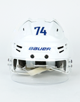 Jake DeBrusk Bauer Reakt 95 Used White Helmet