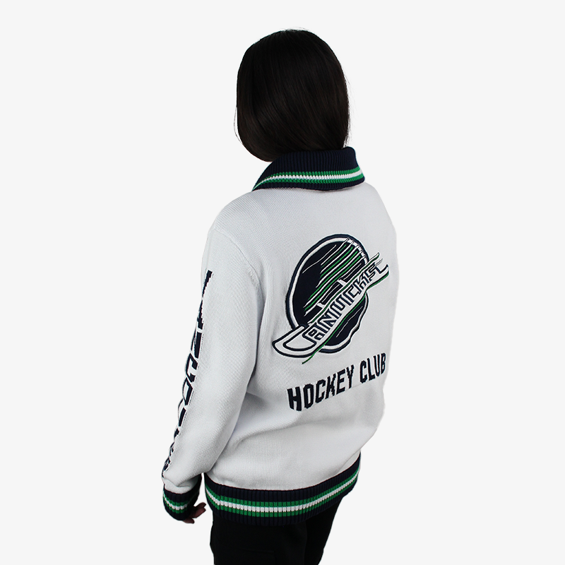 Vancouver Canucks Wild Collective Skate White Sweater